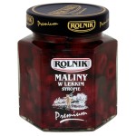 Maliny w lekkim syropie Rolnik 320 g
