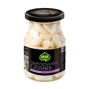 Czosnek marynowany klasyczny Smak 190/120 g Czosnek marynowany klasyczny Smak 190/120g