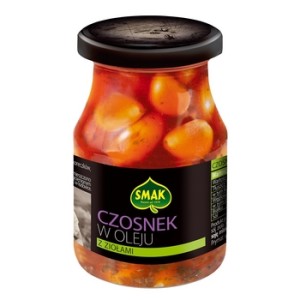 Czosnek w oleju z ziołami Smak 190/120 g