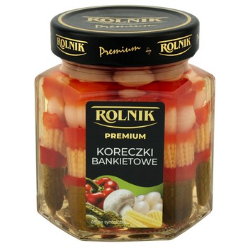 Koreczki bankietowe Rolnik 320 g Koreczki bankietowe Rolnik 320g