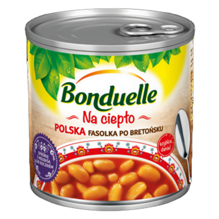 Fasolka polska po bretońsku Bonduelle 425 ml Fasolka polska po bretońsku Bonduelle 425ml