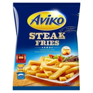 Mrożone Aviko Steak Fries ekstra grube 750 g