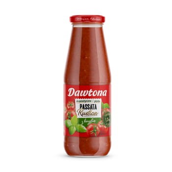 Passata Rustica z bazylią Dawtona 690 g Dawtona_Passata_Rustica_z_bazylia_690g_Dawtona_15500408_0_350_350.jpg