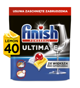 Kapsułki do zmywarki Finish Quantum Ultimate Lemon 40 szt.