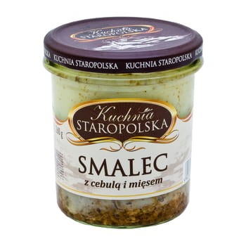 Smalec z cebulą i mięsem Kuchnia Staropolska 260 g Kuchnia_Staropolska_Kuchnia_Staropolska_Smalec_z_cebula_i_miesem_260g_44574929_0_350_350.jpg