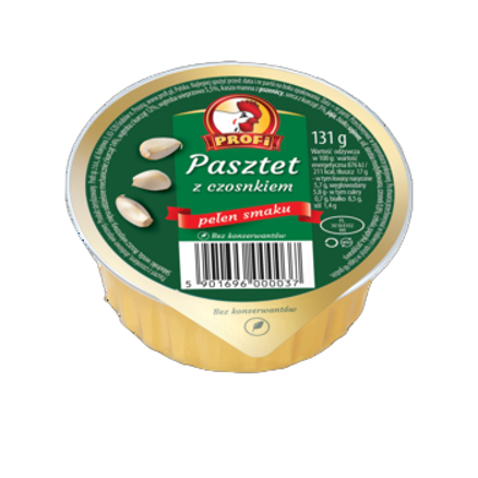 Pasztet z czosnkiem Profi 131 g Pasztet z czosnkiem Profi 131g