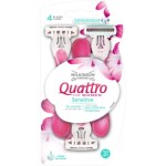 Maszynki do golenia Wilkinson Quattro Beauty Sensitive 3szt.