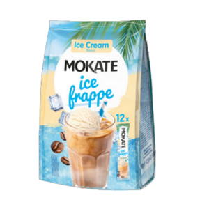 Napój kawowy Mokate 3w1 Ice Frappe Ice Cream (12 x 12,5 g)