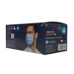 Maska medyczna trzywarstwowa EN14683 typ IIR opak. 50 szt. Polmask