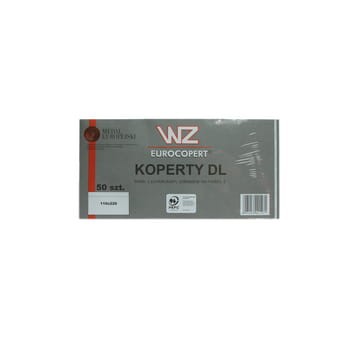 Koperta DL Biała, NK, F-50 713fe3d03827585c8dfcbfd614456198
