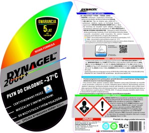 Dynagel 2000+ płyn do chłodnic 1 l