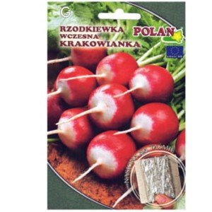 Rzodkiewka Krakowianka na taśmie 260 nasion
