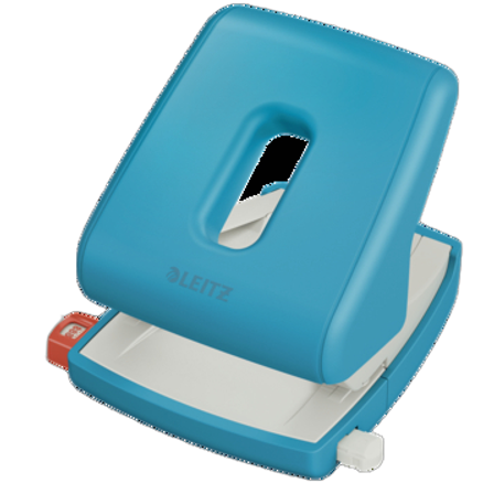 Dziurkacz Leitz Cosy, niebieski Dziurkacz Leitz Cosy, niebieski