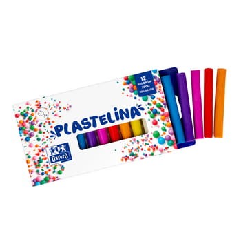 Plastelina Oxford 12 kolorów / 200 g 94e8d58239eacc1d8532f4d6bcc0d027