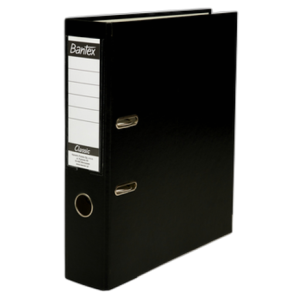 Segregator Bantex Budget Classic 7,5 cm Czarny