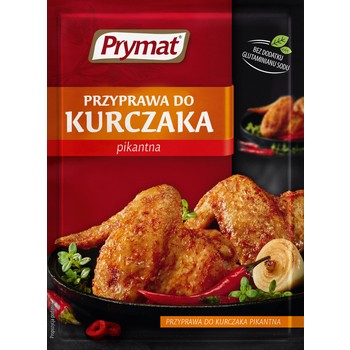 Przyprawa do kurczaka pikantna Prymat 25 g Przyprawa do kurczaka pikantna Prymat 25g