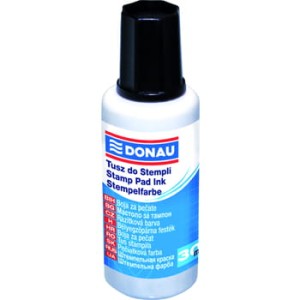 Tusz do pieczątek DONAU 30 ml czarny