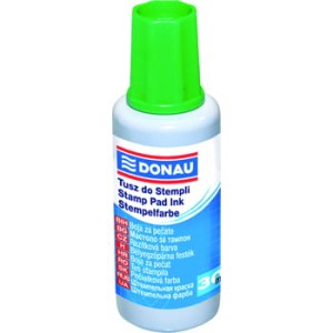 Tusz do pieczątek DONAU 30 ml zielony