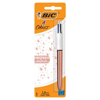 BIC 4 Colours Rose Gold Długopis miks kolorów Blister 1szt 8d80bc80b37a24c7243c59702227b6d3