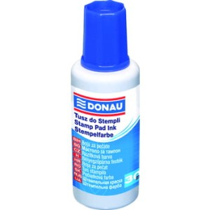 Tusz do pieczątek DONAU 30 ml niebieski