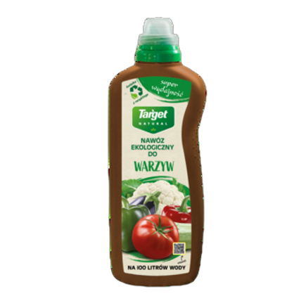 Nawóz ekologiczny do warzyw w płynie 1 l Target Nawóz ekologiczny do warzyw w płynie 1 l Target