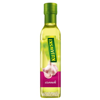 Olej rzepakowy z pierwszego tłoczenia z czosnkiem Kujawski 250 ml Kujawski_Kujawski_Olej_rzepakowy_z_pierwszego_tloczenia_z_czosnkiem_250ml_30459507_0_350_350.jpg
