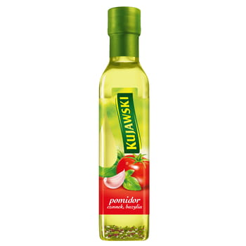 Olej rzepakowy z pomidorami czosnkiem i bazylią Kujawski 0,25 l Kujawski_Kujawski_Olej_rzepakowy_z_pierwszego_tloczenia_z_pomidorami_czosnkiem_i_bazylia_0_25_l_28284834_0_350_350.jpg