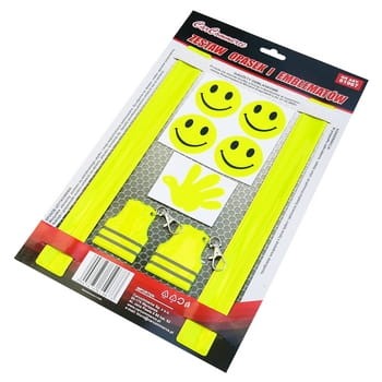 Odblaskowy zestaw opasek i emblematów 26787b301df613457240f91f7b2e4d0d