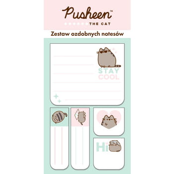 Zestaw notesów ozdobnych Pusheen 0642639381696fc27ff2d7aac4ab90f4