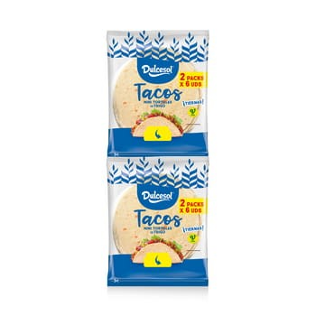 Tacos Mini Tortilla 300 g Dulcesol 666ddf488c5b953b29570e04cbc0140a
