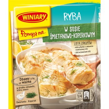 Pomysł na rybę w sosie śmietanowo-koperkowym Winiary 32 g 283.jpg