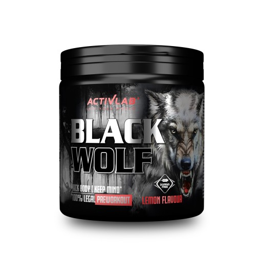 Black Wolf - cytrynowy Activlab (słój 300 g) Black Wolf - cytrynowy Activlab (słój 300 gram)