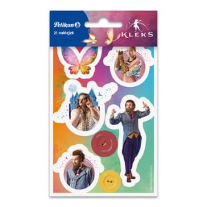 Pelikan Naklejki ozdobne Kleks 3 arkusze