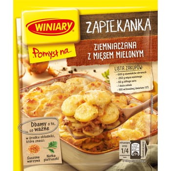 Pomysł na zapiekanka makaronowa z szynką Winiary 35 g 286.jpg