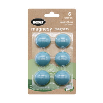 Magnesy 6 szt. REXUS e20b671888c1a925b27ca21d04924c07