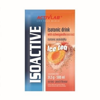 Isoactive - ice tea brzoskwinia Activlab (saszetka 31,5 g) b38cf90373125acb8cceddefcbc5cb37