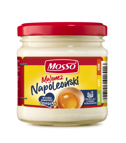 Majonez napoleoński Mosso 200 ml Majonez napoleoński Mosso 200ml
