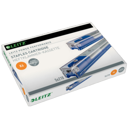 Kasetki ze zszywkami Leitz Power Performance K6 Kasetki ze zszywkami Leitz Power Performance K6