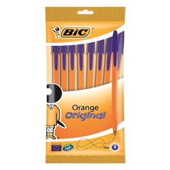 BIC Orange® Original długopis niebieski pouch 8 szt. 5a890a2d00dd5aae3c4ecfa84f869600