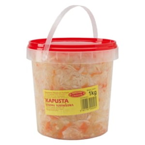 Kapusta kiszona surówkowa Pawłowski i Synowie 1 kg (wiaderko)