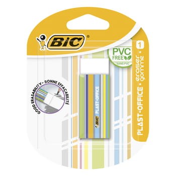 BIC Plast-Office Gumka Blister 1 sztuka 7abded6577dd832fb39c141ce89e02be