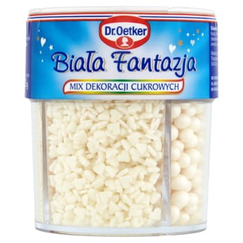 Mix dekoracji cukrowych Dr. Oetker Biała fantazja 73 g 8.jpg
