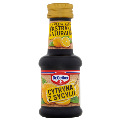 Ekstrakt naturalny Dr. Oetker Cytryna z Sycylii 30ml