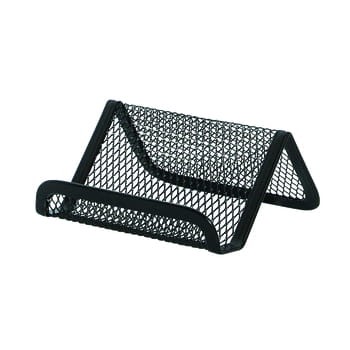 Stojak na wizytówki Q-CONNECT Office Set metalowy czarny 8d11a2fd22f64263da1d704984b0cf56