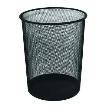 Kosz na śmieci Q-CONNECT Office Set metalowy 19 l czarny d0ed253917a07b2bef5bddbbe6cc90ee