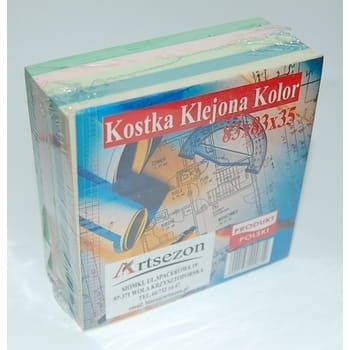 Kostka kolor duża klejona 6099a2fc9a08e6bd37a1d76594bed121