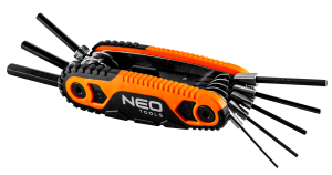 Klucze sześciokątne z uchwytem 1,5, 2, 2,5, 3, 4, 5, 6, 8 mm