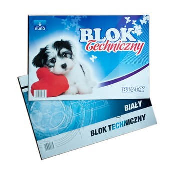 Blok techniczny biały A3 mix okładek 830f16f824ffbca84b491b5be3ee5f47