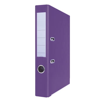 Segregator BASIC-S, z szyną, PP, A4/55mm, fioletowy 3970fedfedbbece4d310a93e1c203f0e