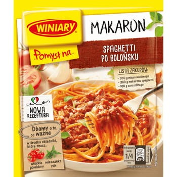 Pomysł na makaron spaghetti po bolońsku Winiary 44 g 2.jpg